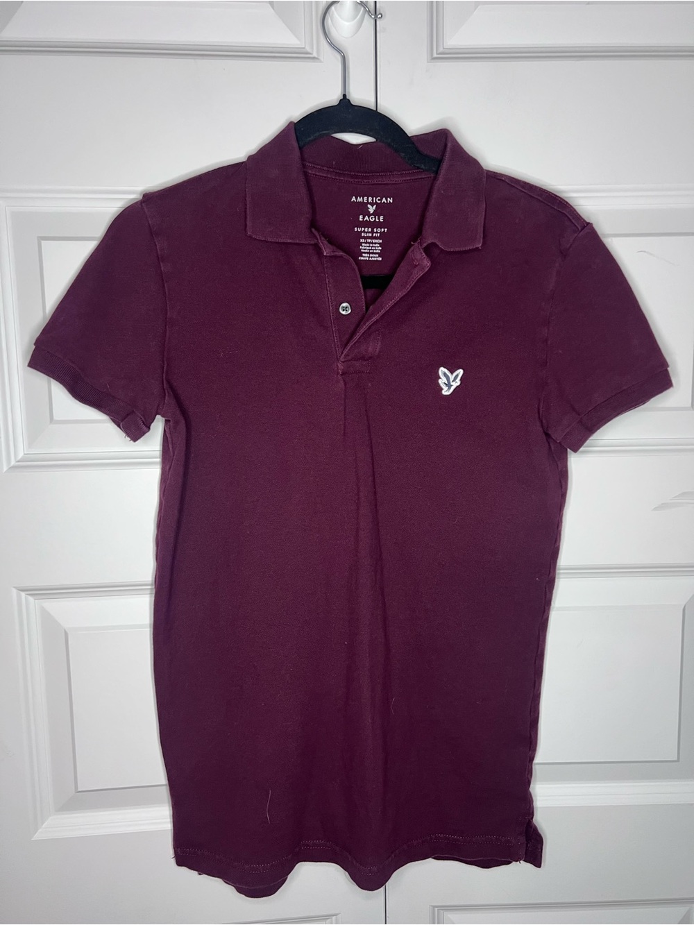 American Eagle Super Soft Slim Fit Polo – Men’s XS